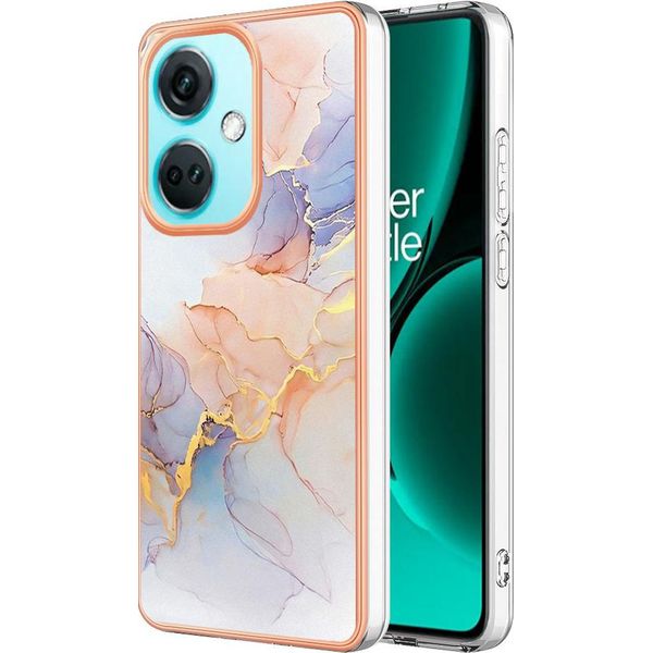 Custodia Per Oneplus Nord CE3, Custodia In Silicone Tpu Antiurto A Fantasia Grigio-image