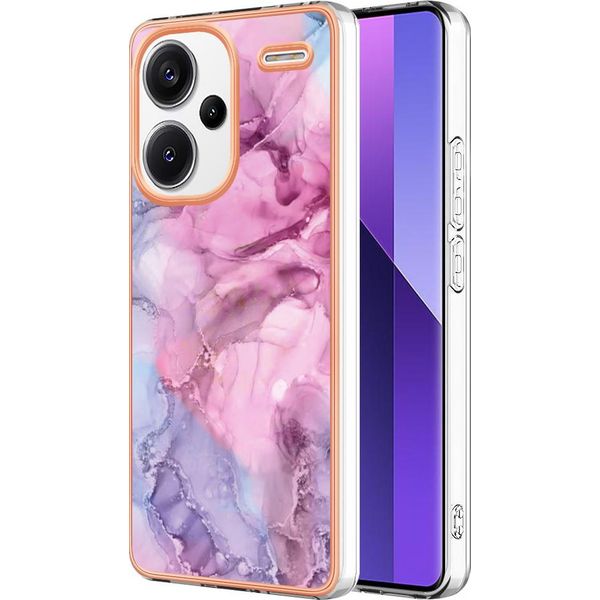 Custodia Per Xiaomi Redmi Note 13 Pro+ 5G, Custodia In Silicone Tpu A Fantasia, Paraurti Antiurto Rosa-image