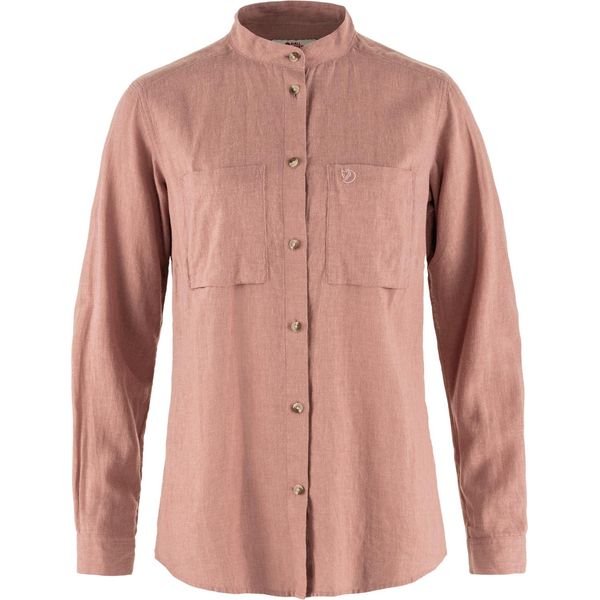 FjäLlräVen FjÄLlrÄVen Camicia In Canapa ÖVik Dusty Rose Pink M-image