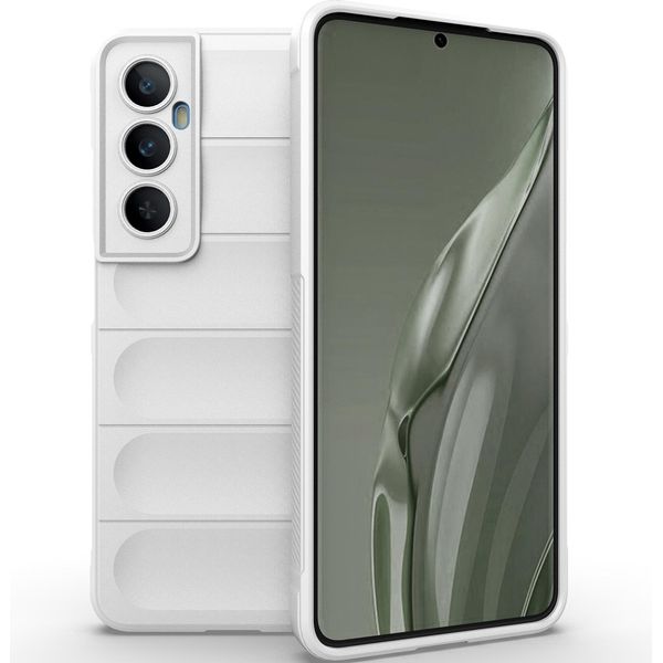 Custodia Per Realme C65 4G Custodia Protettiva In Silicone Tpu Morbido Antiurto Bianco-image