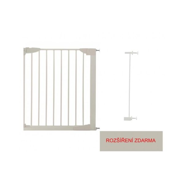 Munchkin - Barriera Di Sicurezza Per Bambini A Chiusura Automatica Gratuita Con Estensione Di 7 Cm-image