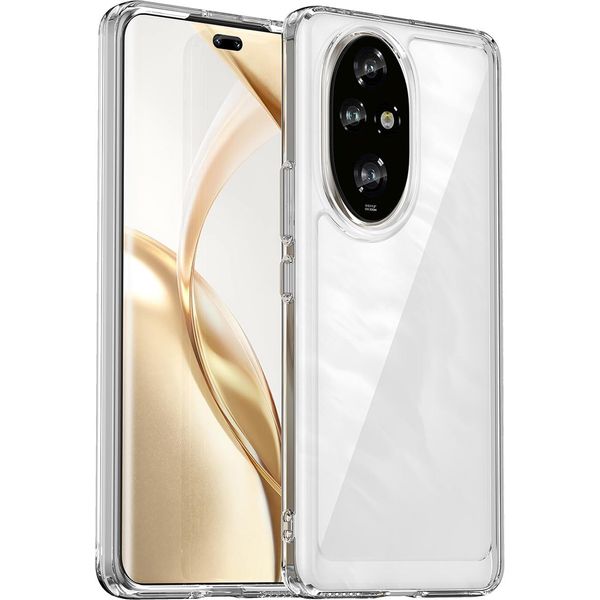 Custodia Per Honor 200 Pro Trasparente, Custodia Protettiva In Silicone Tpu Antiurto Trasparente-image