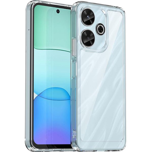 Custodia Per Xiaomi Redmi 13 4G Trasparente, Antiurto Tpu Silicone Custodia Protettiva Trasparente-image