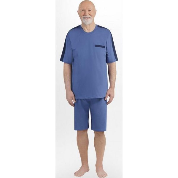 Martel - Robert - Pigiama - Blu Marino - 100% Cotone-image