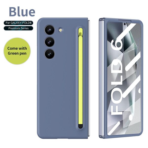 Custodia Per Samsung Galaxy Z Fold 6 Custodia Sottile Resistente Agli Urti E Ai Graffi Con Penna Integrata E Protezione Dello Schermo Gmodré-image