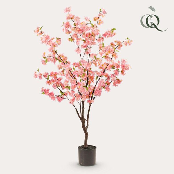 Pianta Artificiale - Fiori Di Ciliegio - Rosa - 135Cm-image