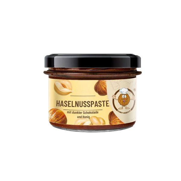 Pasta Di Nocciole Con Cioccolato Fondente E Miele (180 G)-image