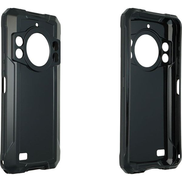 Caseroxx Custodia Protettiva In Tpu Compatibile Con Cubot Kingkong Ace 3, Custodia In Gomma Per Cellulare Nera-image