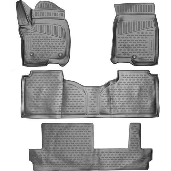 Tappetini In Gomma Element 3D Per Chevrolet Suburban, 2021->, 4 Pz.-image