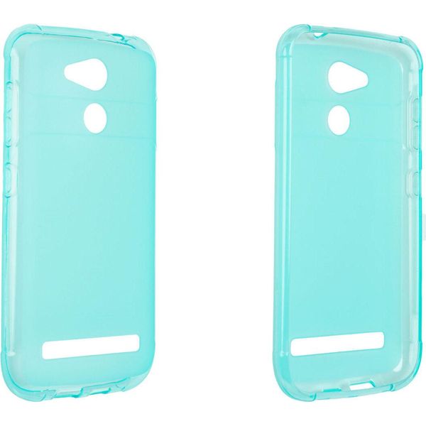 Caseroxx Cover Protettiva In Tpu Compatibile Con Olympia Neo Mini, Custodia In Gomma Per Cellulare Blu Chiaro-image