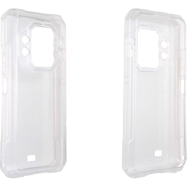 Caseroxx Cover Protettiva In Tpu Compatibile Con Cubot Kingkong X, Custodia Per Cellulare In Gomma Trasparente-image