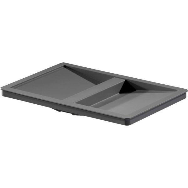 Coperchio Hailo 1221469 Per Bidone Interno Da 18 Litri Grigio Basalto-image