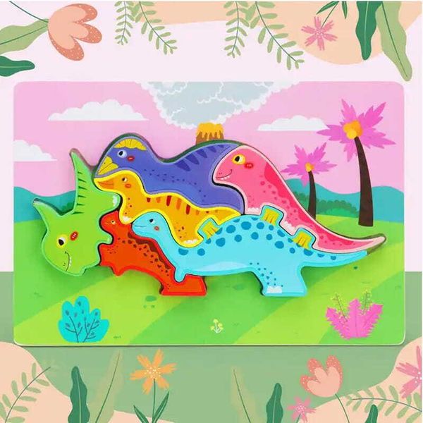 Puzzle Di Legno - Dinosauri-image