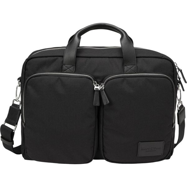 Marc O'polo Cartella Borsa A Tracolla Con Scomparto Per Laptop Glen Business Bag Black Nero-image