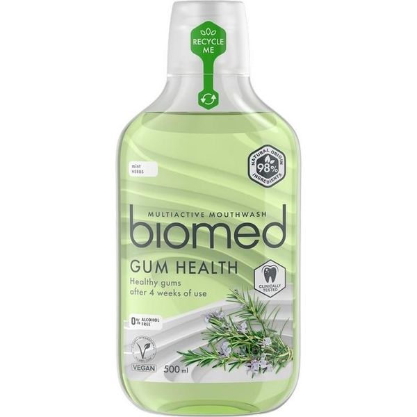 Biomed Gum Health Collutorio Naturale Con Complesso Attivo Multiminerale (500Ml), 104497-image