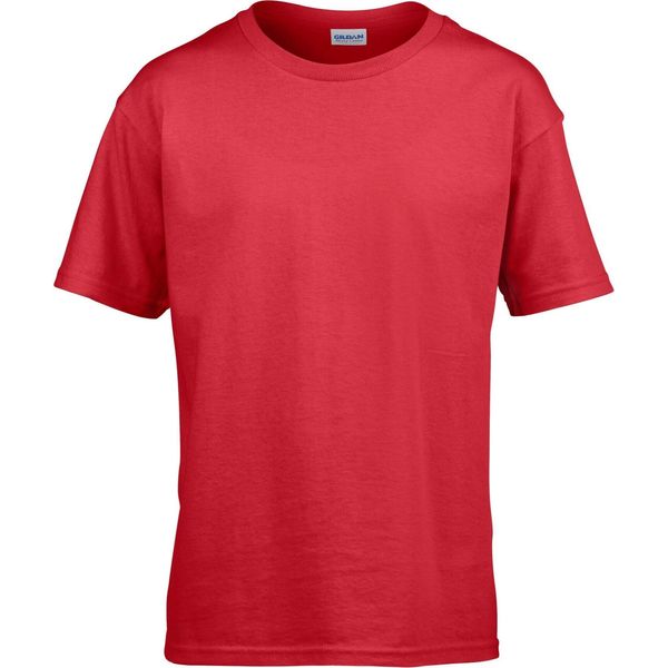 Gildan Maglietta Softstyle Bambini PC3387 (3-4 Anni (104)) (Rosso)-image