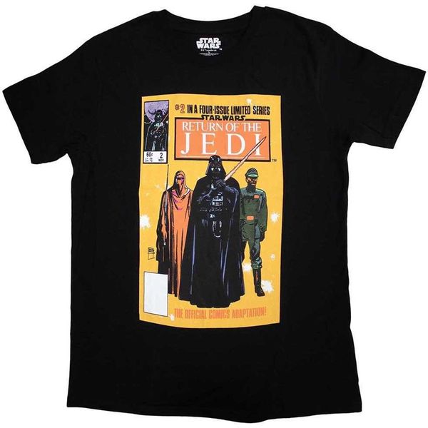 Star Wars: Il Ritorno Dello Jedi - Maglietta Da Uomo/Donna Unisex RO11304 (Xl) (Nero)-image