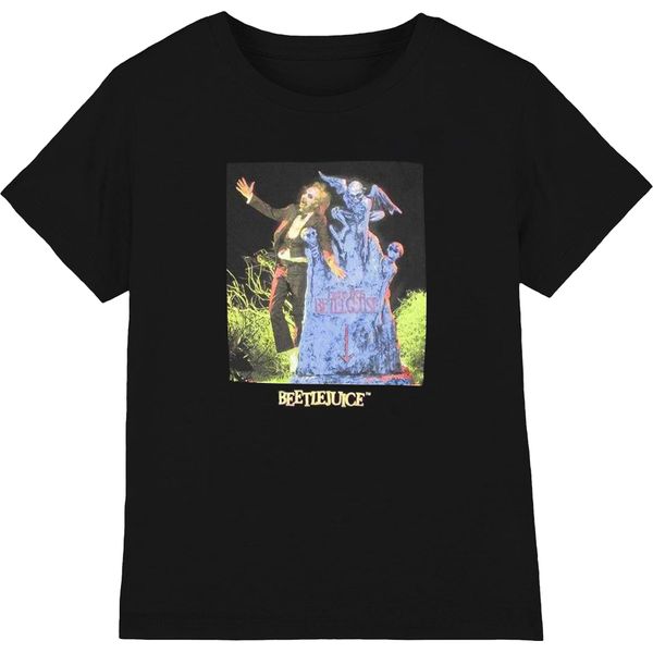 Beetlejuice - Maglietta "Grave"" Per Uomo/Donna Unisex RO11396 (Xl) (Nero)"-image
