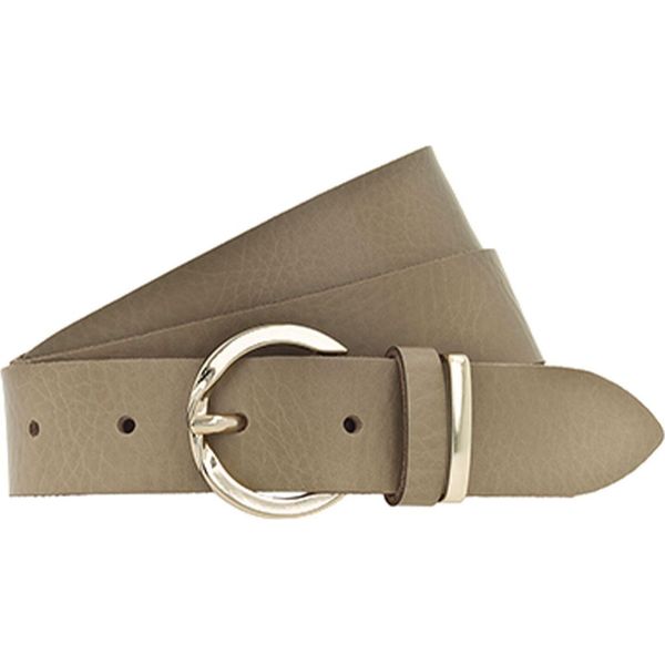 Vanzetti Pelle Cintura 30Mm Leather Belt W105 Taupe Grigio Talpa-image