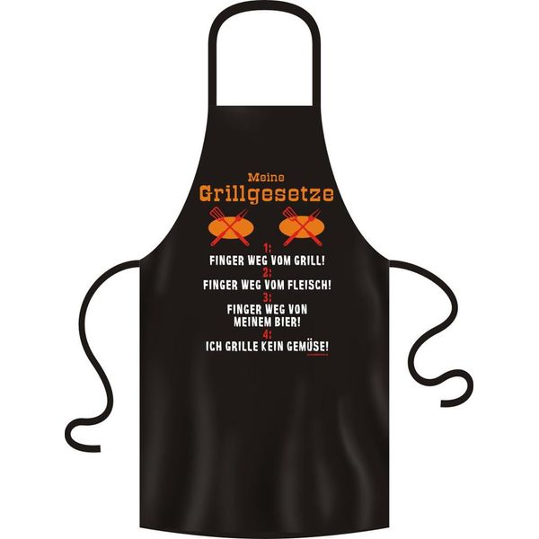 Le Mie Leggi Sul Barbecue, Giù Le Mani - Grembiule Da Barbecue - Grembiule-image