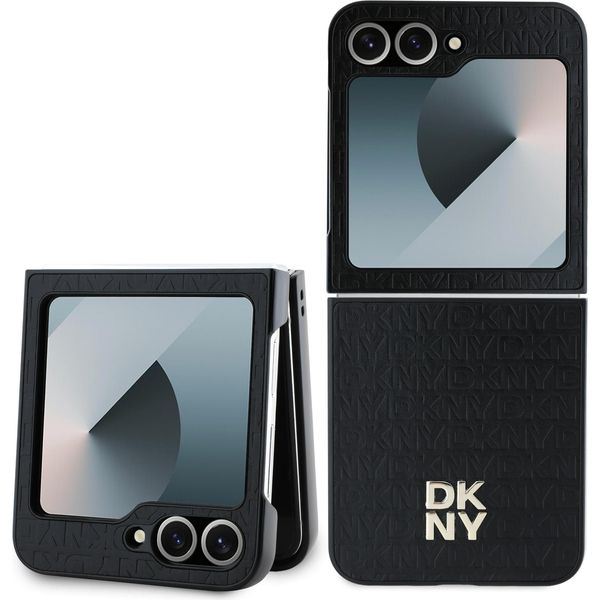 Dkny Dkhczf6Pshrpsk Z Flip6 F741Czarny/Nero Ripetizione Del Motivo Del Logo Della Pila-image
