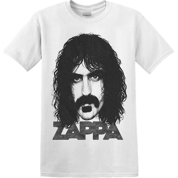 Frank Zappa - Maglietta Uomo/Donna Unisex RO7697 (L) (Bianco)-image