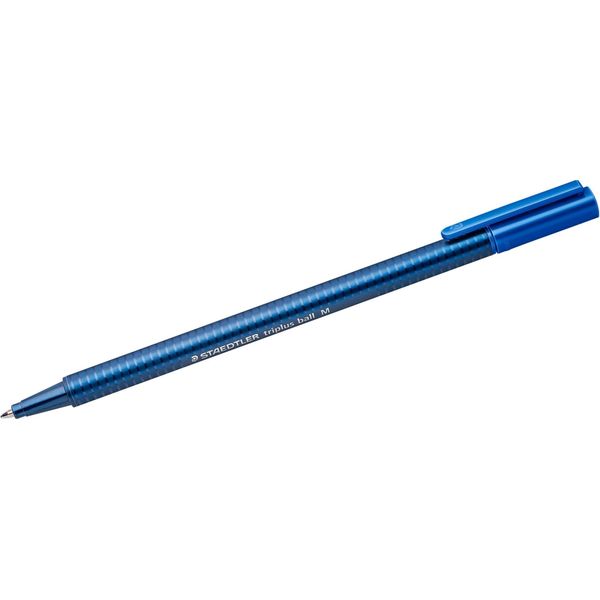 10X Triplus 437 M-3 Biros Triplus Ball M Blu-image