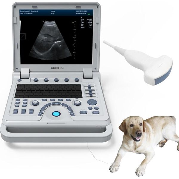 Scanner Ecografico Veterinario Scanner Ecografico Animalidoppler A Onde Pulsate Cane Gatto-image