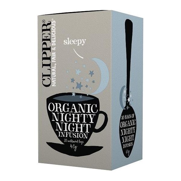 Tee Mit Kamille Und Melisse (Nighty NIGHT)(20 X 2 G) 40 G - Clipper-image