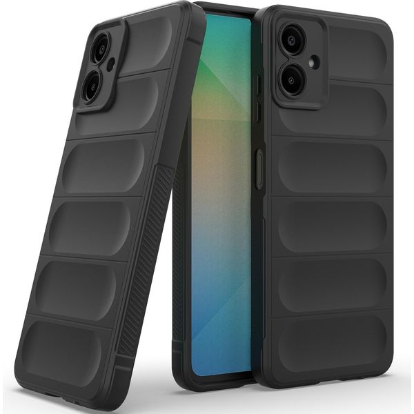 Custodia Per Samsung Galaxy A06 Custodia Protettiva In Silicone Tpu Morbido Antiurto Nero-image