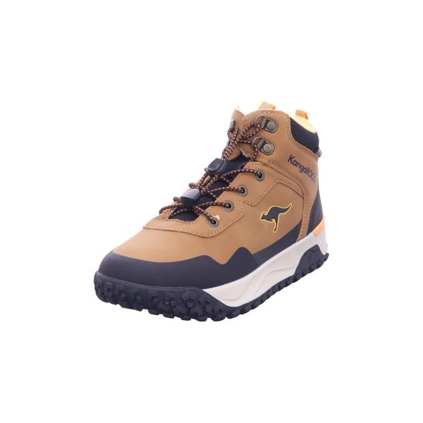 Kangaroos K-NB Vivi Rv High-Top Bambini Unisex Sneaker Fodera Calda Marrone , Numero Di Scarpe: 33 Eu-image