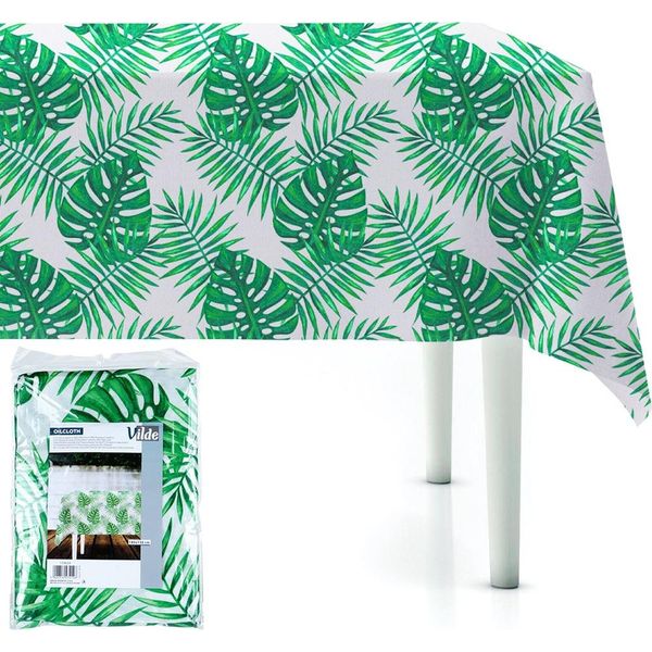 Vilde Tovaglia Ad Olio Tovaglia Da Giardino Antimacchia Con Motivo Vegetale 180X130 Cm-image