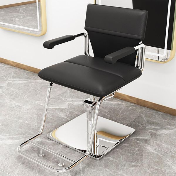 360Home Sedia Girevole Poltrona Poltrona Regolabile In Altezza Salone 360° Girevole Blacksilver-image