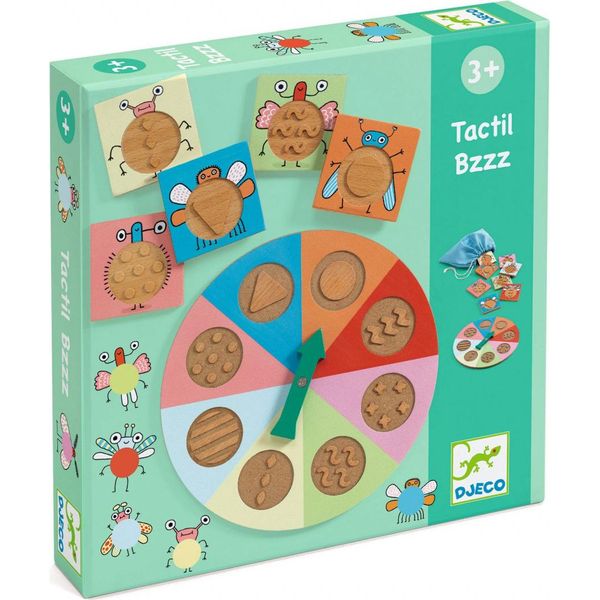 Gioco Tattile Bzzz, Djeco - Gioco Interattivo E Di Apprendimento Per Bambini-image