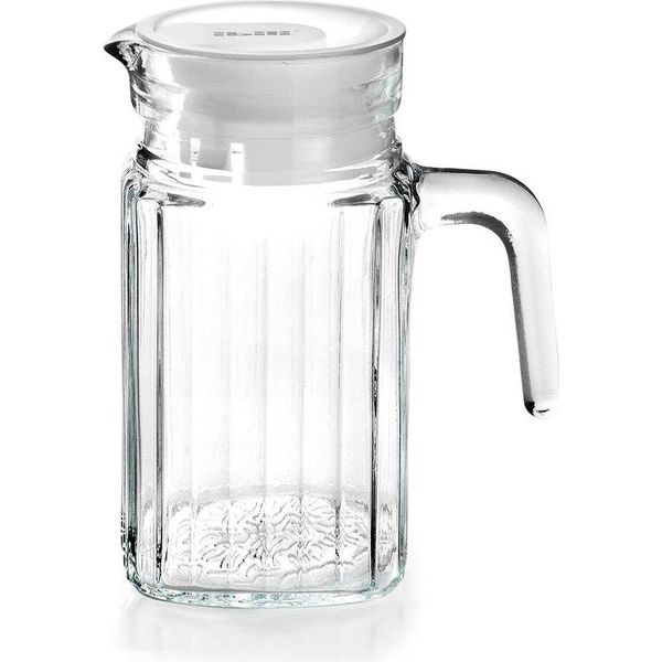 Brocca Per Acqua In Vetro Ibili 600Ml Trasparente Taglia Unica-image
