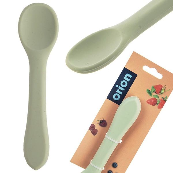 Cucchiaio Per Bambini Orion Cucchiaio In Silicone Cucchiaio Per Bambini Cucchiaio Per Bambini In Silicone 14 Cm-image