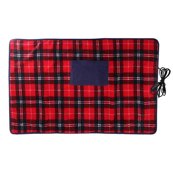 Usb Riscaldamento Elettrico Coperta Auto Ufficio Caldo Coperta Riscaldatore Inverno Casa Ginocchio Pad Warmer Riscaldamento Tappeto-image