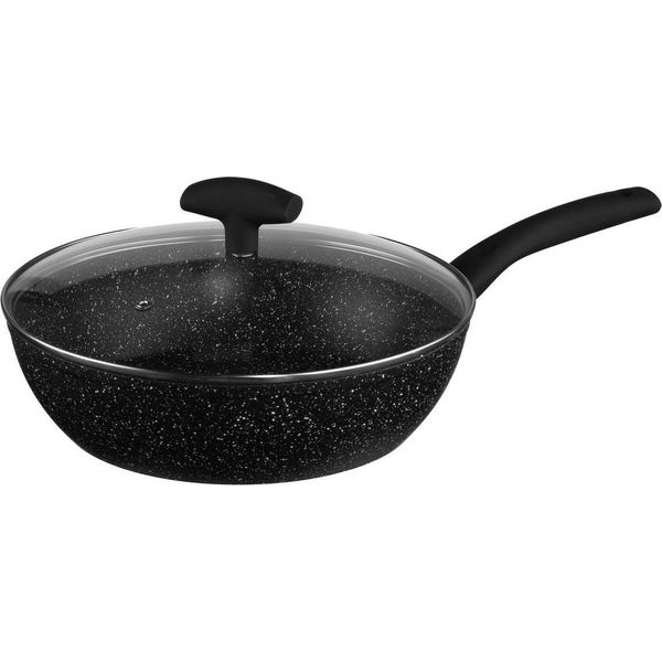 5Five Simply Smart Sauteuse Caractere Mit Deckel, Sautierpfanne, Aluminium, Kunststoff, Glas, Schwarz, 28 Cm, 111011-image