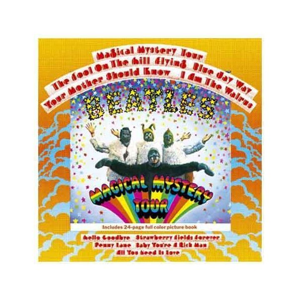 The Beatles - Album - Biglietto D'auguri "Magical Mystery Tour"" - Cartoncino RO11879 (Taglia Unica) (Colorato)"-image
