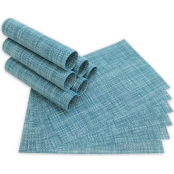 Tovagliette Elegance Set Di 12 Blu Come Tovagliette Da Tavola-image