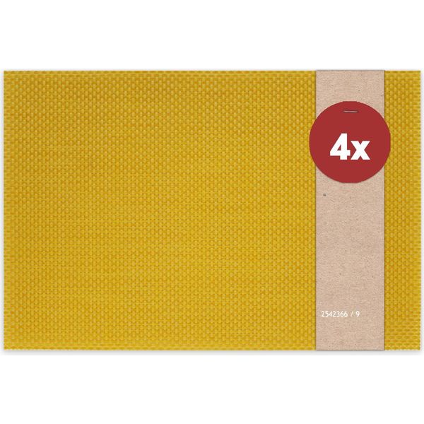 Tovagliette Elegance Set Di 4 Giallo Come Tovagliette Da Tavola-image