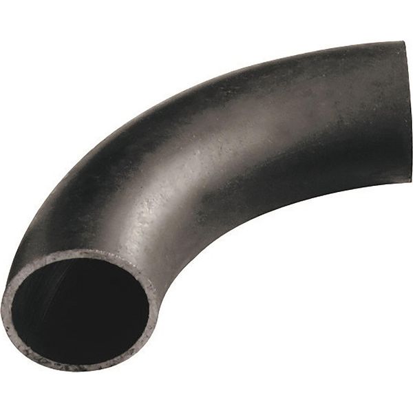 Gomito A Saldare 90 Gradi Lungo 42,4 Mm 1 1/4" Dn 32 Nero : 42,4 Mm Dimensione: 42,4 Mm"-image