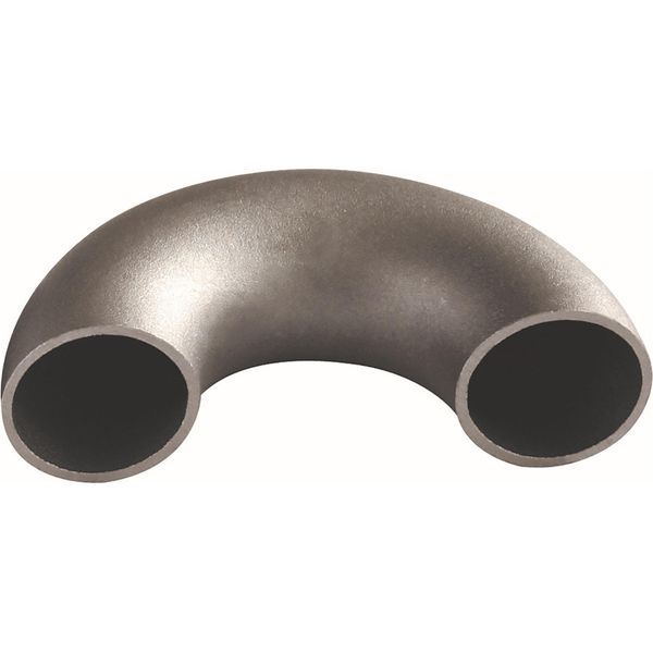 Gomito A Saldare 180 Gradi Corto 21,3 Mm 1/2" Dn 15 Nero : 21,3 Mm Dimensione: 21,3 Mm"-image
