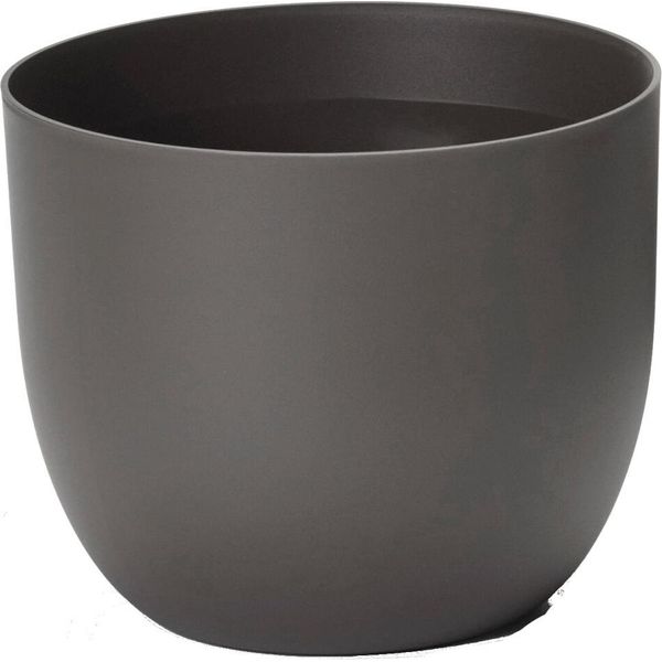 Vaso Da Fiori "Rio Greener"" 35 Cm In Polipropilene Riciclato Antracite"-image