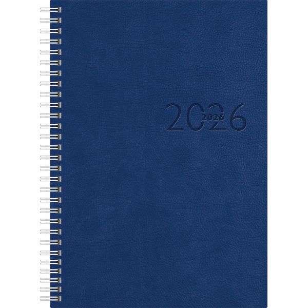 Rido Idé 7023036306 Rido Idé Calendario Libro "Studioplan Int. Prestige"", 2026, Blu"-image
