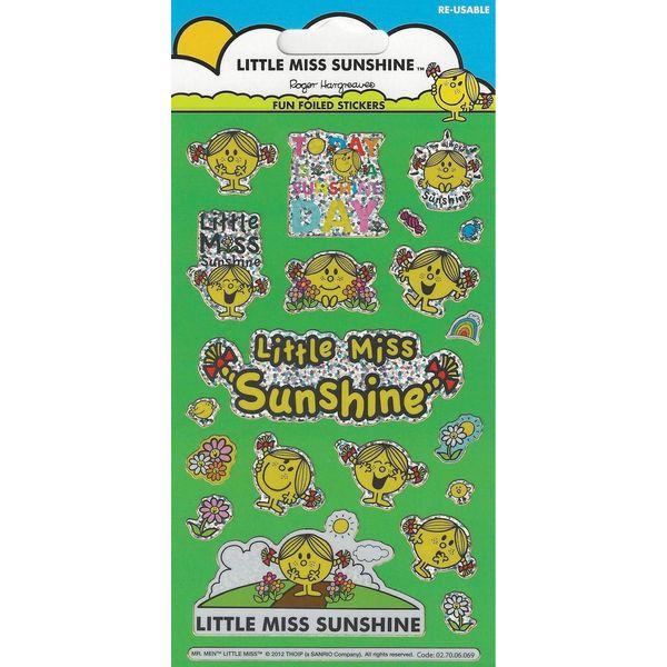 Little Miss - Glitter - Adesivo, Foglio SG38617 (Taglia Unica) (Colorato)-image