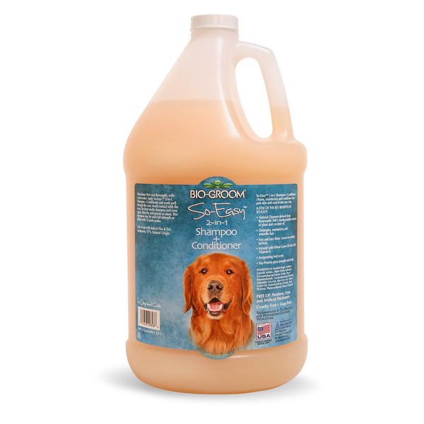 Biogroom So-Easy 2-In-1 Shampoo + Balsamo Per Cani, Concentrato 12:1 - 3,8 L-image