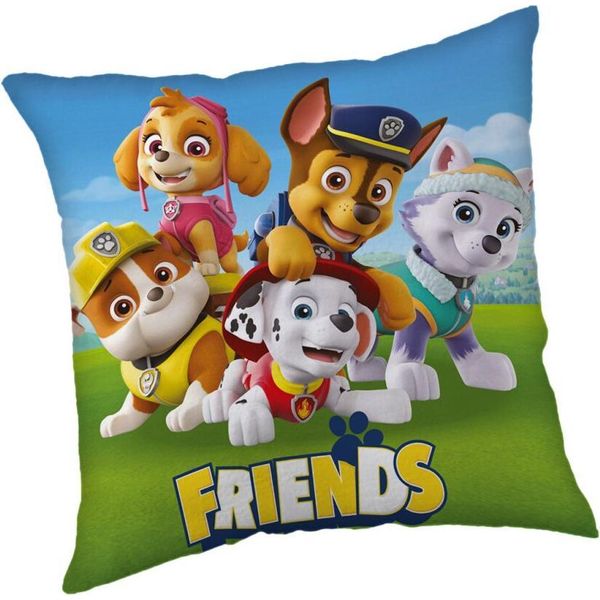 Fodera Per Cuscino Paw Patrol Friends 40X40 Cm - Fodera Per Cuscino Decorativa-image
