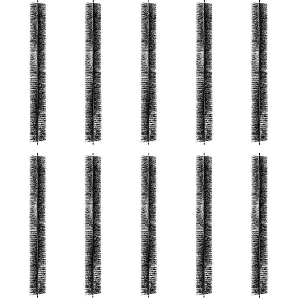 Spazzola Per Grondaie, Lunghezza Totale 9 M, Diametro 110 Mm, Attrezzo Per La Pulizia Delle Grondaie, Spazzola Per Grondaie A Livello Del Suolo, Parafoglie Per Grondaie Da 12,7 Cm, Rimuove Senza Fatica Foglie E Sporco Dal Tetto-image