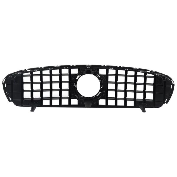 Griglia Stile Gtr - Cromata E Nera - Accessori Auto - Per Mercedes Glc W253/X253 (Dal 2020)-image